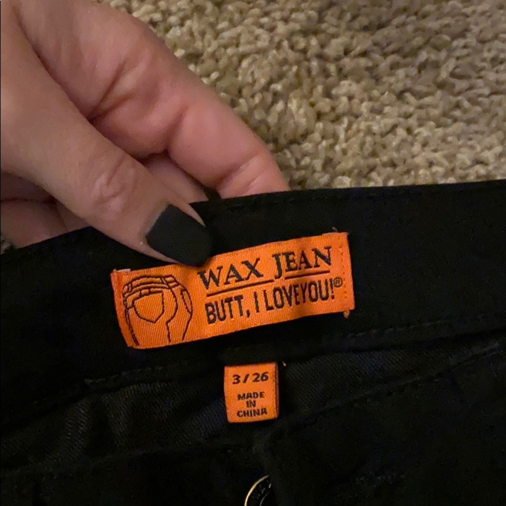 Black skinny jeans